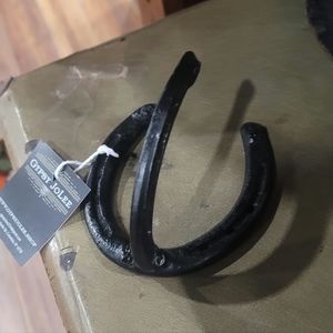 Horse Shoe Coat Hook Farmhouse Decor Barn Decor Rustic Home Decor